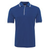 Classic Contrast Polo Royal White